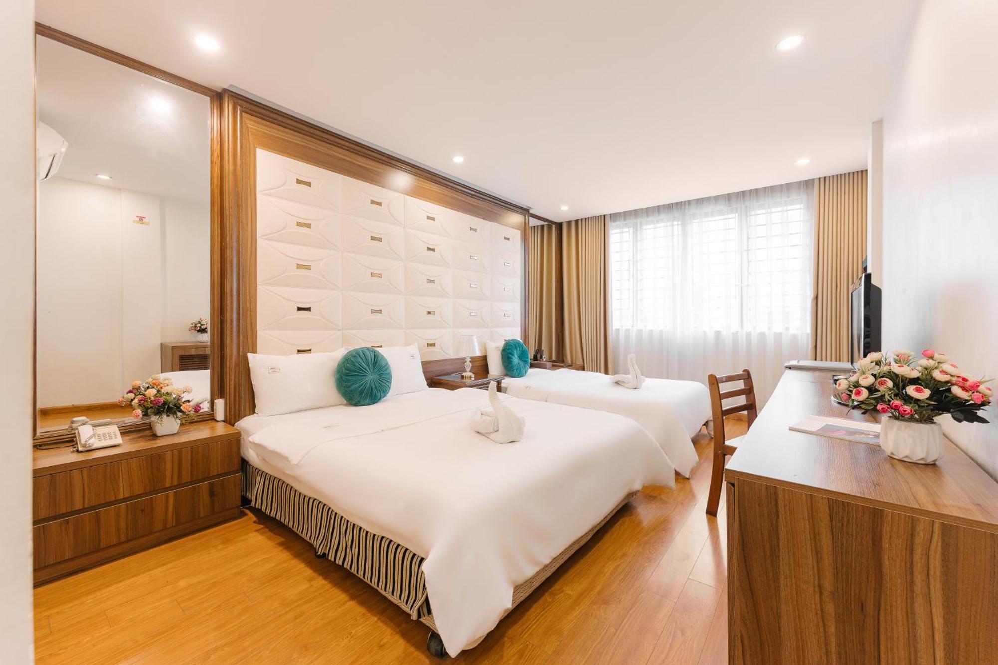 The Ky Moi Hotel And Spa - Ha Noi Center- Near Vincom Ba Trieu ฮานอย ภายนอก รูปภาพ