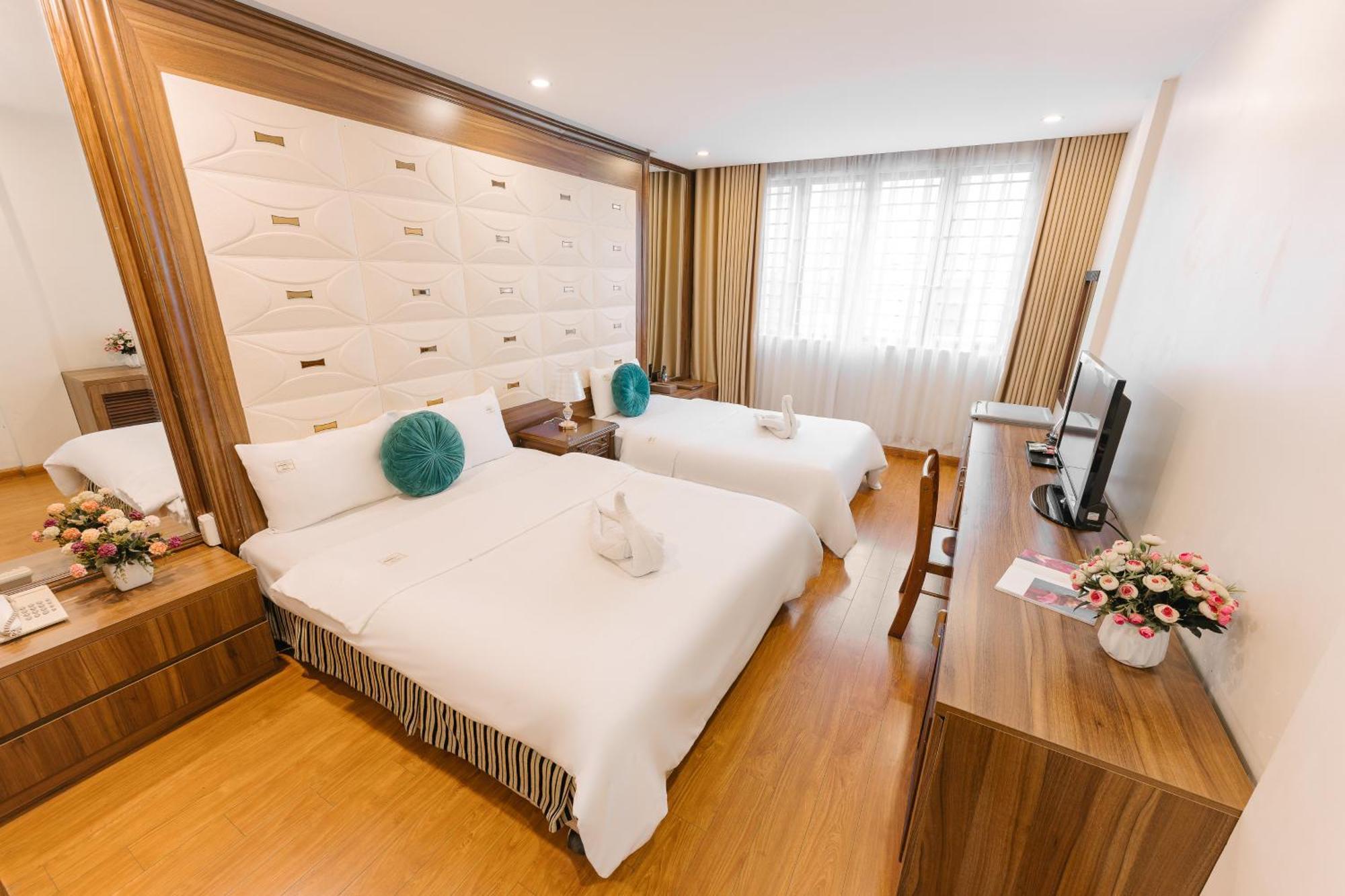 The Ky Moi Hotel And Spa - Ha Noi Center- Near Vincom Ba Trieu ฮานอย ภายนอก รูปภาพ